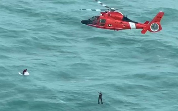 Coast Guard rescues man near Longboat Key before Hurricane Milton