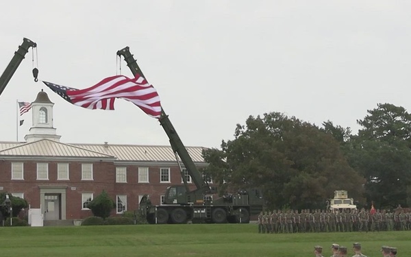 V32 Change of Command B-Roll Package