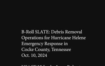 USACE supports National Guard removing Helene debris in Tennessee