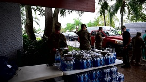 B-Roll: Guard Units Coordinate Relief Efforts After Hurricane Milton
