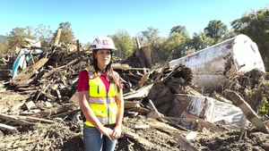 USACE supports Helene debris mission in Unicoi County, Tennessee