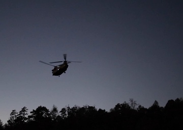 82nd Combat Aviation Brigade Delivers Cold Weather Supplies