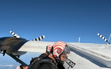 Soldiers from the U.S. Army Parachute Team compete, win gold at skydiving world championships