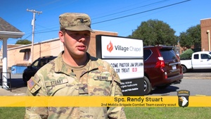 Soldier Brings Relief To Hometown Amid Hurricane Recovery