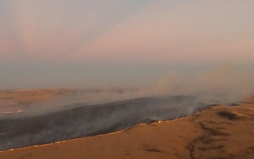 North Dakota National Guard responds to wildfire