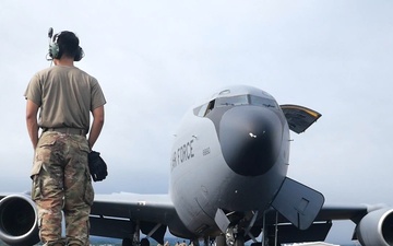 Hawaii ANG Tanker Supports Airlift, Fighter Ops during JPMRC 25-01