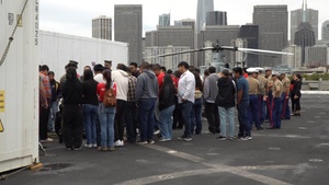 SF Fleet Week 24: RS San Francisco Tours USS Somerset B-Roll