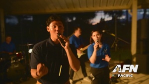 U.S. Band of the Pacific-Asia visits Camp Katuu