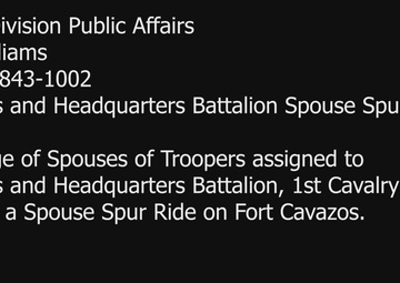 HHBN Spouse Spur Ride B-Roll