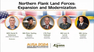 AUSA 2024 - Northern Flank Land Forces: Expansion and Modernization