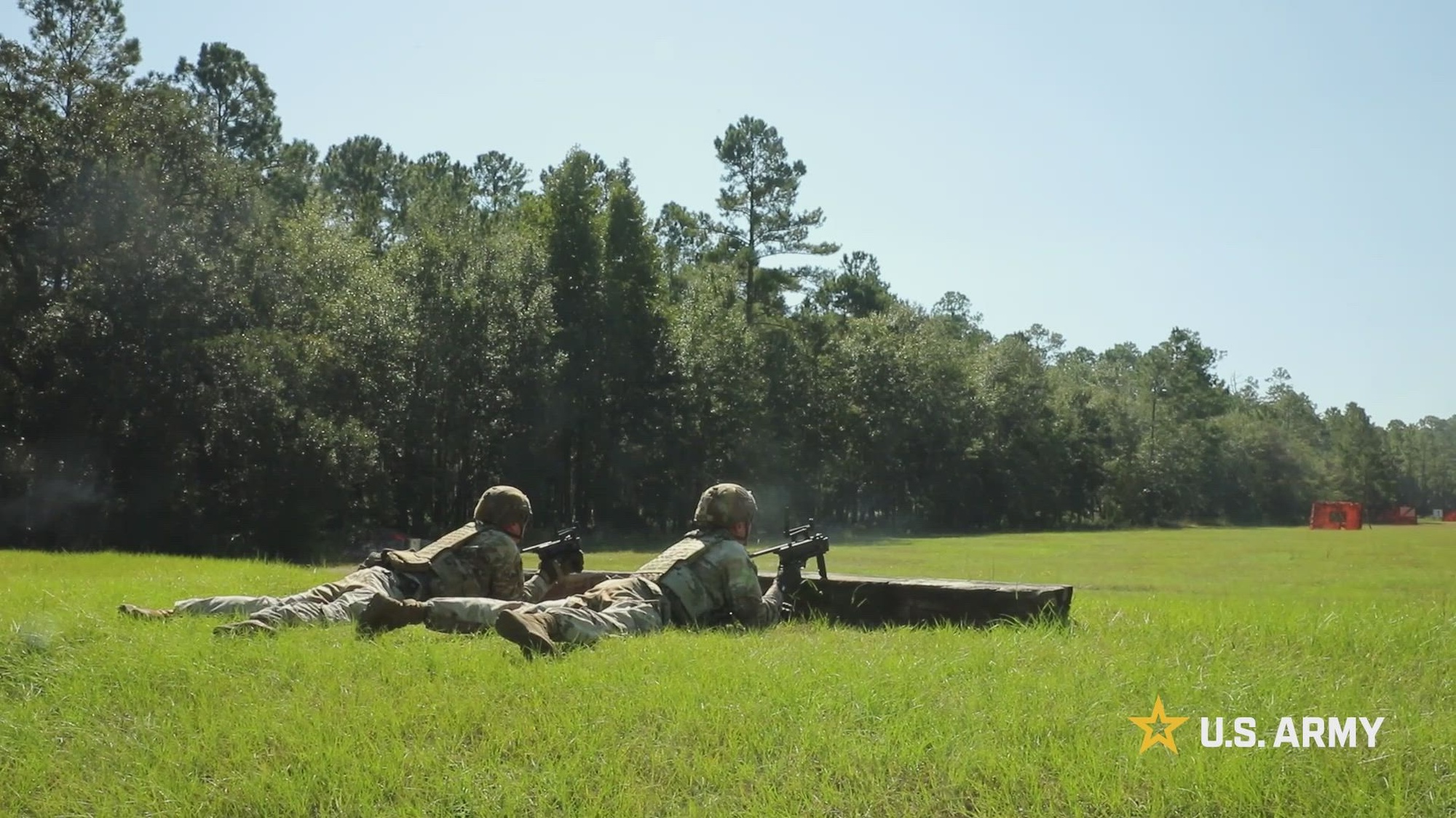 Soldiers assigned to the 6th Squadron, 8th Calvary Regiment 2nd Armored Brigade Combat Team, 3rd Infantry Division, qualify of the M-320 grenade launcher in preparation for their spartan density exercise on Fort Stewart, Georgia, Oct. 09, 2024. Spartan density field exercise is a coordinated training exercise conducted by military units for training purposes.