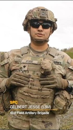 41st Field Artillery Brigade: Soldier Spotlight