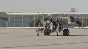 Wright B Flyer replica visits Wright-Patt