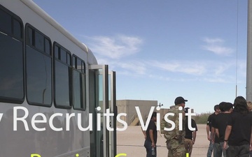 Army Recruits visit Yuma Proving Ground