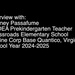 2024 PreK Crossroads ES Interview Passafume