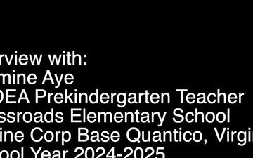 2024 PreK Crossroads ES Interview Aye