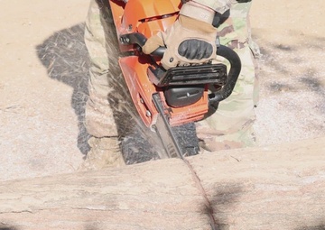 882nd Engineer Company, 505th Engineer Battalion, conduct route clearance