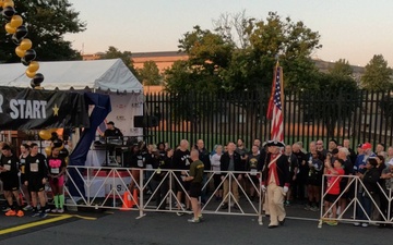 National Anthem at the 40th Annual Army Ten-Miler