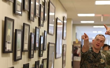 Actor David Boreanaz visits Marine Corps Base Quantico