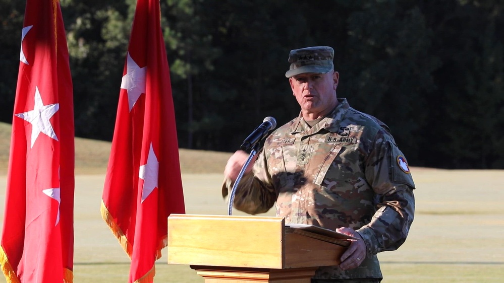 DVIDS - Video - LG Harter Speaks at 108th Training Command Ceremony