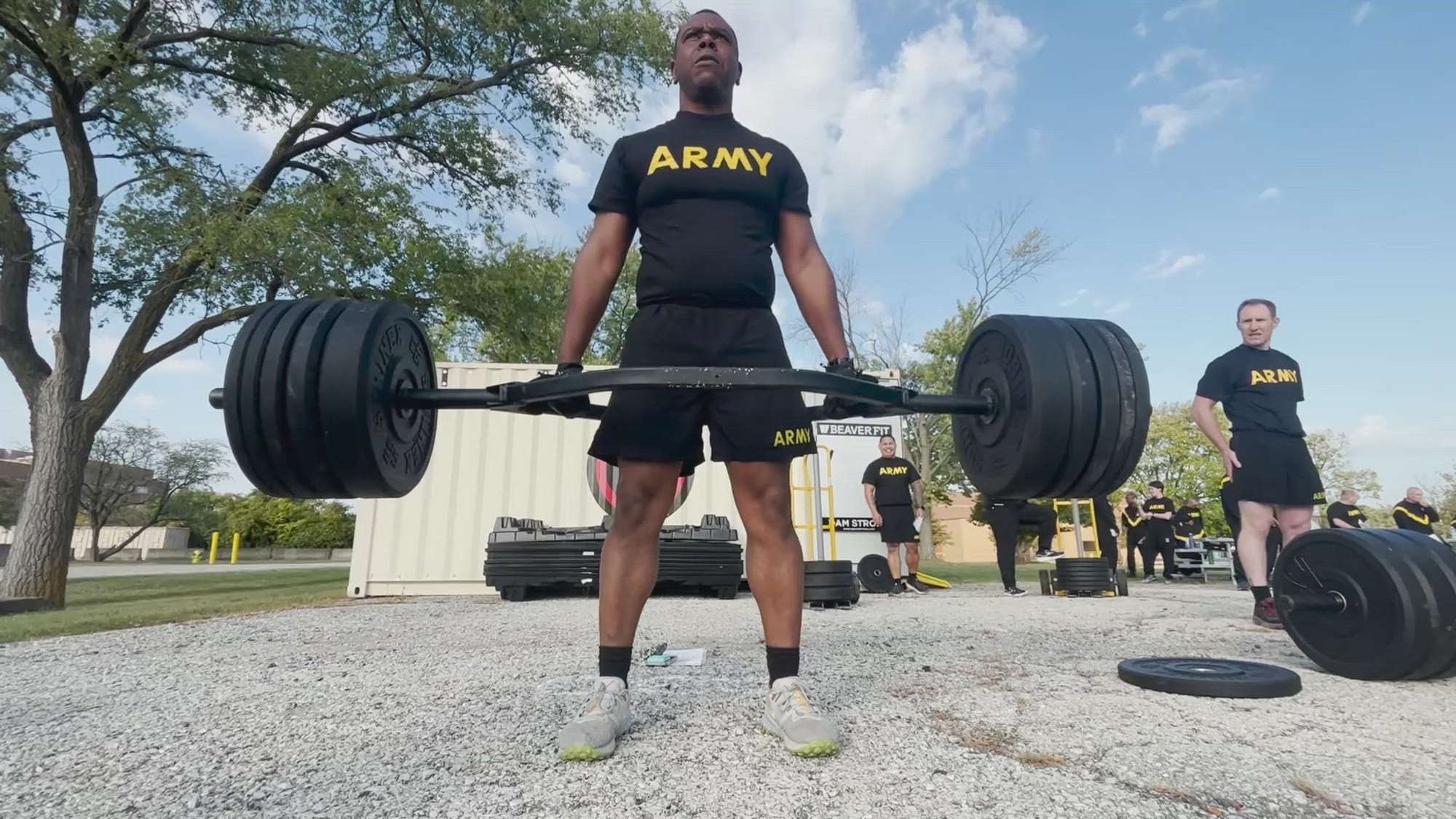 The Soldiers of headquarters and headquarters company, 85th U.S. Army Reserve Support Command, held an Army Combat Fitness Test, October 5, 2024, during the weekend training battle assembly at their command headquarters.
(U.S. Army Reserve video by Anthony L. Taylor)