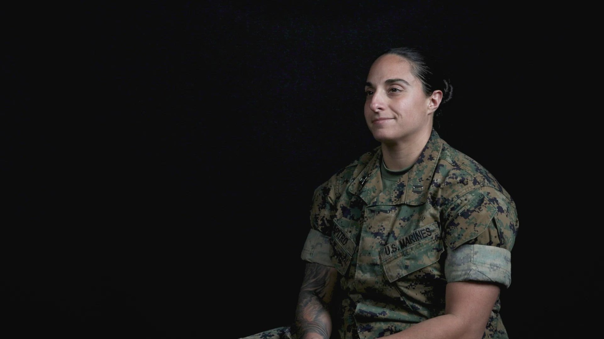 U.S. Marine Corps Captain Jaqueline Sapitro speaks about fitness and her progression as a strongman on Marine Corps Base Quantico, VA on October 16, 2024. Sapitro is an Air Defense Control Officer at Marine Corps Base Quantico and is training for her second Strongman Competition. (U.S. Marine Corps video by Lance Cpl. Catherine Schei)