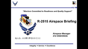 R-2515 Airspace Briefing