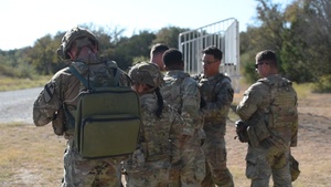 Combat Engineers Combat Engineered Combat Targets During Urban Assault Course