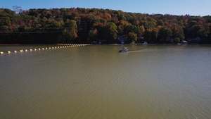 USACE Planning and Response Team Surveys Debris at Claytor Lake