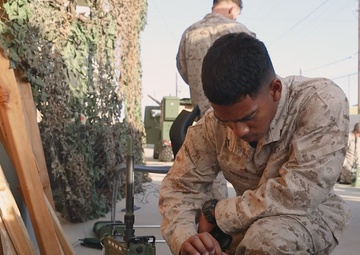 Students complete the Expeditionary Communications Course's final event