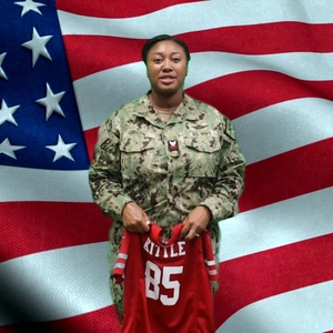 San Fran 49ers - Veterans Day - HM1 Gibson