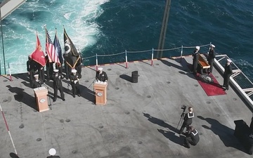 USS Ronald Reagan (CVN 76) Chaplains conduct operations