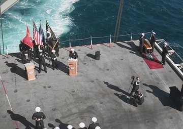 USS Ronald Reagan (CVN 76) Chaplains conduct operations