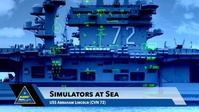 NAWCAD helps the Navy's carrier air wings train as a joint fighting force in Simulators at Sea.