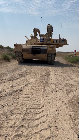 Tanks in action