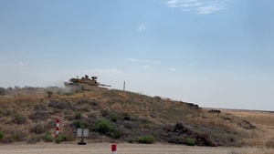 Tanks in action