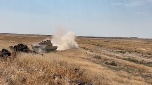 Tanks in action