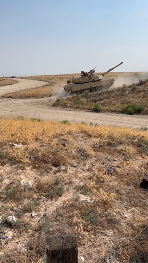 Tanks in action