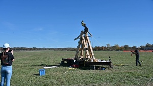 AFLCMC Engineering Directorate Hosts 20th Pumpkin Chuck