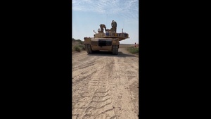 Tanks in action