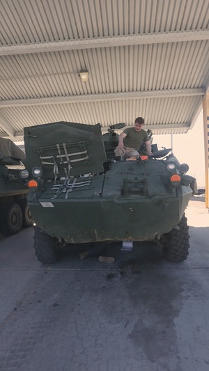 3rd LAR conducts a Joint Limited Technical Inspection in preparation for a vehicle turnover to 2nd LAR