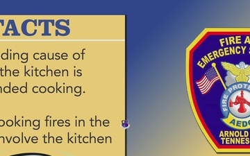 Arnold AFB Fire Prevention Officer Shares Home Cooking Safety Tips