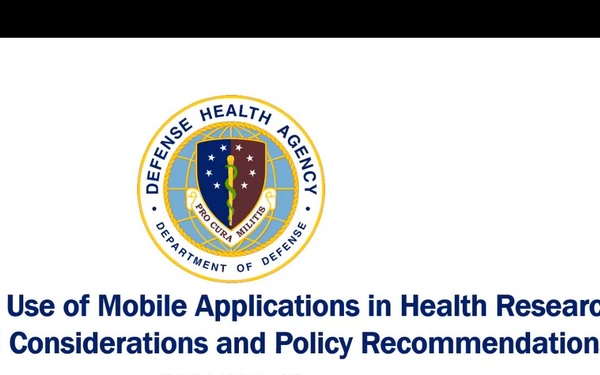 SEP 2024 CCSS S04: Unregulated Use of Mobile Applications in Health Research: Ethical Considerations and Policy Recommendations
