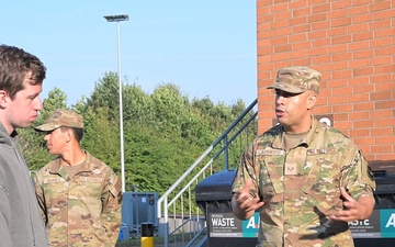 BRoll package of Alan Walker interacting with Airmen at Spangdahlem Air Base