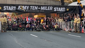 Army Ten-Miler - Wounded Warrior Start