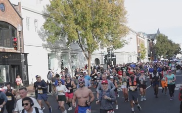 49th Marine Corps Marathon, Georgetown and Finish Festival