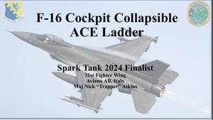 31st Fighter Wing ACE ladder presentation 2024