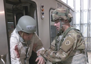 Subway Mass Casualty at CACTF facility, Fort McCoy Wis.