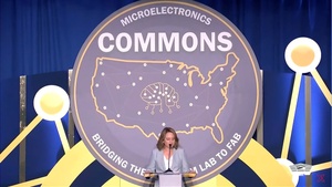 Hicks Speaks at Microelectronics Meeting