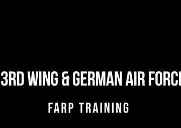 23 WG, German Air Force conduct FARP training